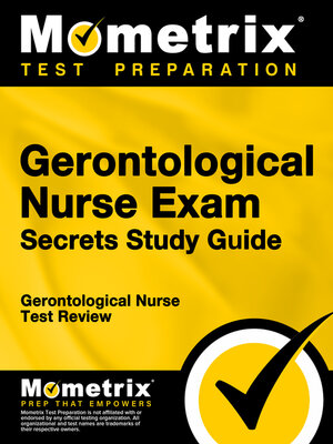 cover image of Gerontological Nurse Exam Secrets Study Guide
